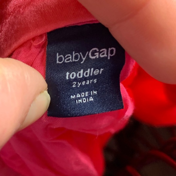 GapBaby Girl Twirly PinkShimmery Dotted TulleDress - Picture 6 of 8